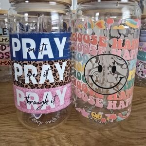 Set Of 2 Glass Tumblers